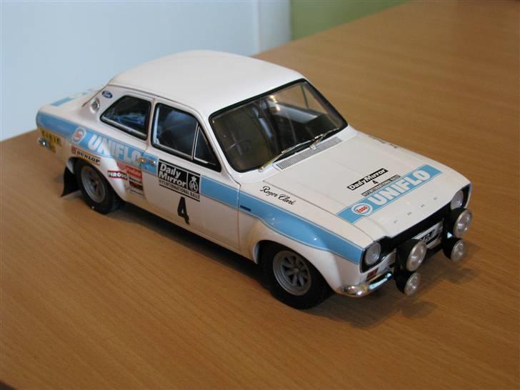 Mine Modelbiler (Flest Ford) - Escort RS1600 Roger Clark Works Car 1:18 MiniChamps billede 30