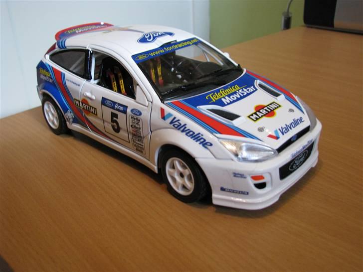 Mine Modelbiler (Flest Ford) - Focus WRC 1:18 Burago billede 24