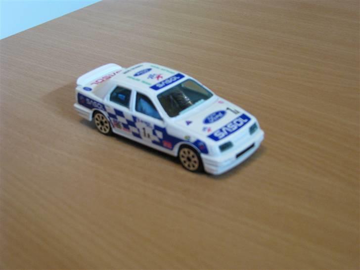 Mine Modelbiler (Flest Ford) - Sierra Cosworth Sasol 1:43 Burago billede 11