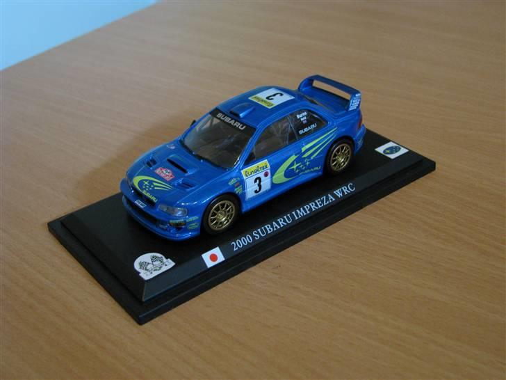 Mine Modelbiler (Flest Ford) - Subaru Impreza WRC 2000... 1:43 billede 36