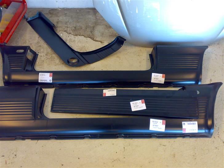 Fiat panda 83 - projektets gang! - Nye plade dele så vi kan få lavet rust.. lækkert. billede 37