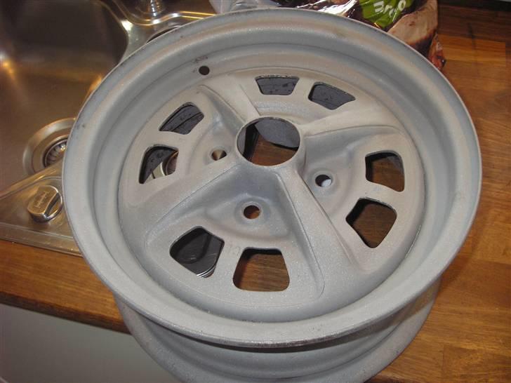 Opel Kryds fælg projekt (Færdigt) - Her er de lige kommet fra blæsning. billede 2