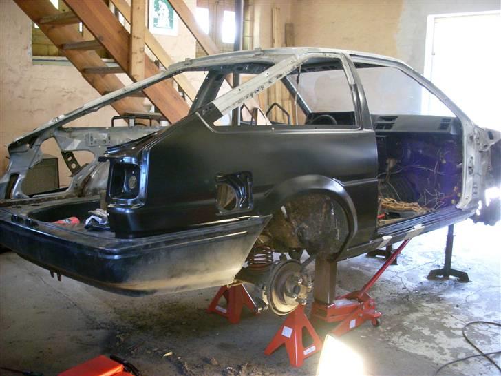 AE86 Renovering - Sidepanel, bagside, bagkofanger prøvemonteret.. billede 19