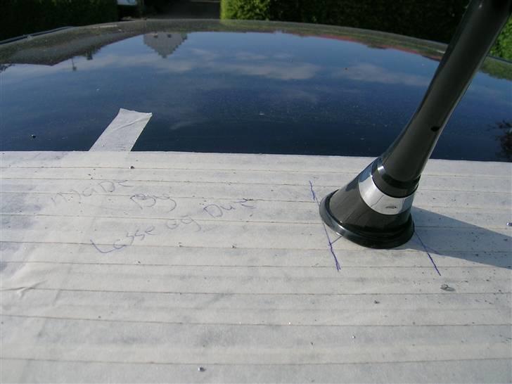 16v antenne på Golf 3 - Made by lasse og due hehe billede 4