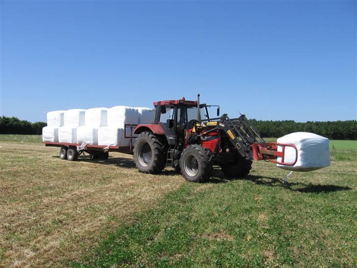 Lidt billeder fra mit arbejde - Så er første læs klar 21stk der kan godt være 30 stk på den men det kan vognen ikke holle til billede 36