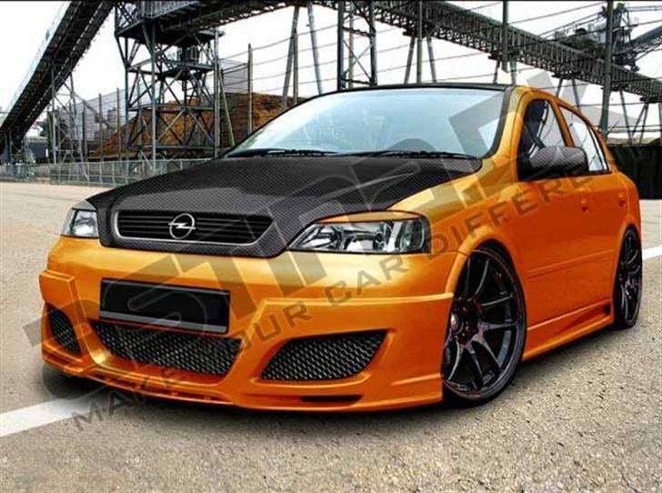 Skørter til bilen - Her er  den nye forkofanger jeg har bestilt billede 4