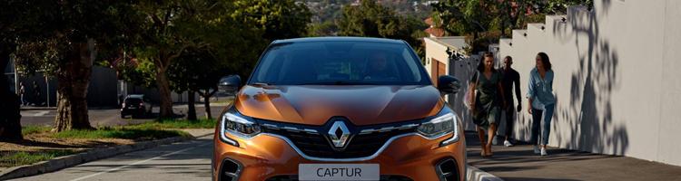 Renault Captur og BMW X6 