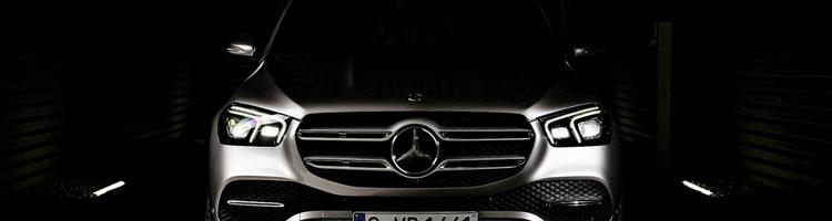 Mercedes GLE - E-klasse i SUV klæder og Renault Kadjar...