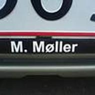 M. Møller .