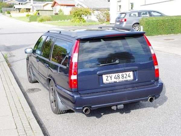 volvo v70 R 2.4 T AWD udstødning 
