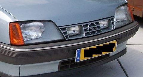 Frontgrill, Opel Rekord E2