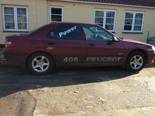 Peugeot 406 med kode start HJÆLP