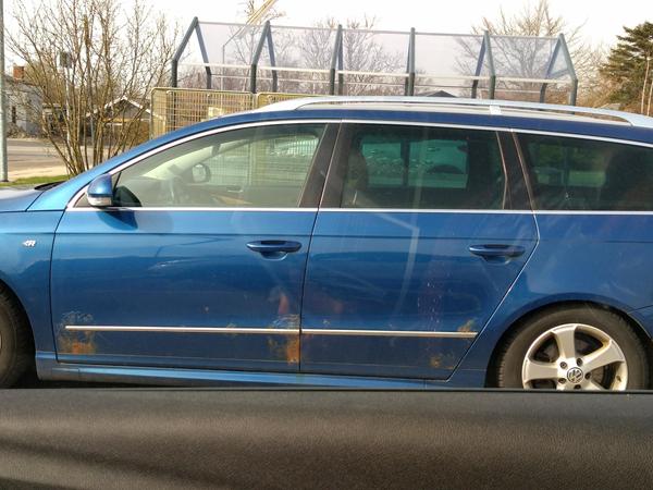 Vw passat der ruster mere end mercedes fra 90'erne :O