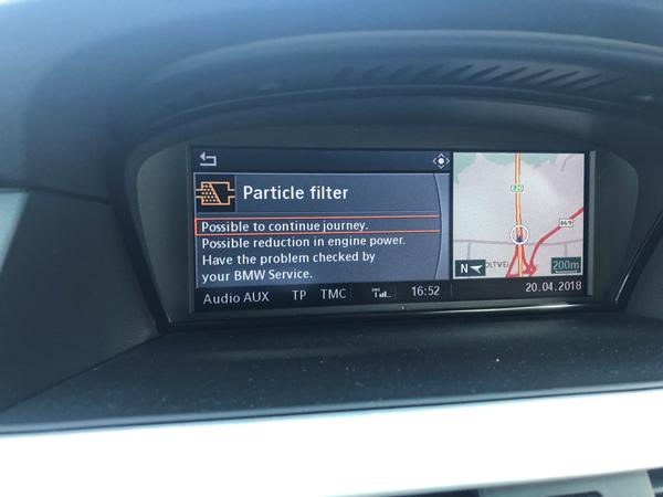 Partikelfilter Bmw 530d