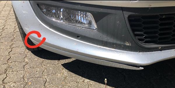 VW polo underlæbe