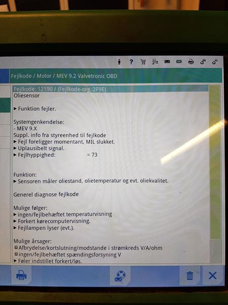 Fejlkoder på BMW 318i 2004