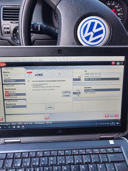 Delphi tester vil ikke oprettet kommunikation