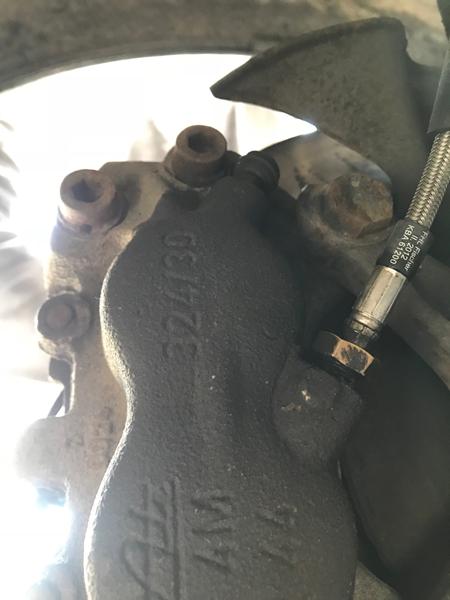 Syn af størrebremser/BMW E34