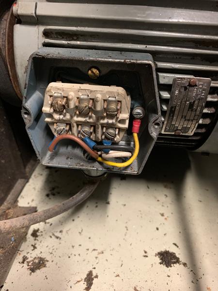 Forbinde 3 faset motor