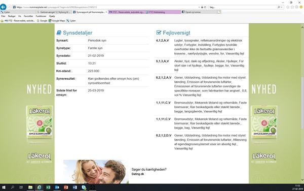 Frostpropper skyld i dårlig motorgang, for høj forurening?