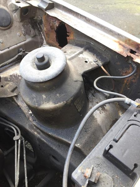 Svejsning af inderskærm 