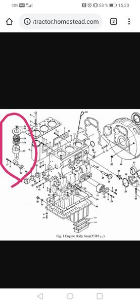 Filter på kineser traktor 