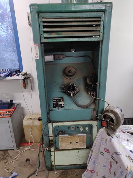 Dantherm oliefyr. Fejl