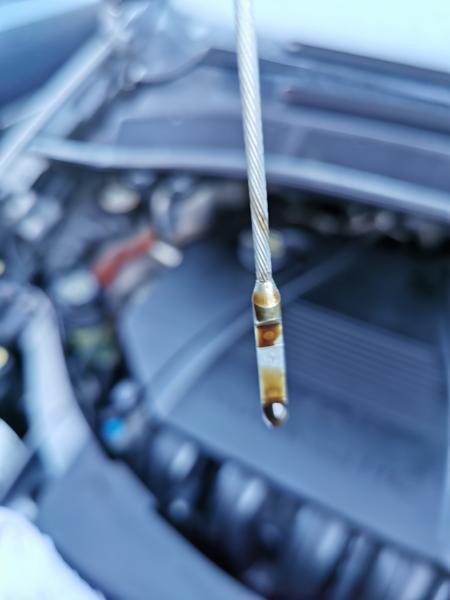 For meget olie på S-max?! 