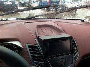 Ford Fiesta MK7 2-din radioramme