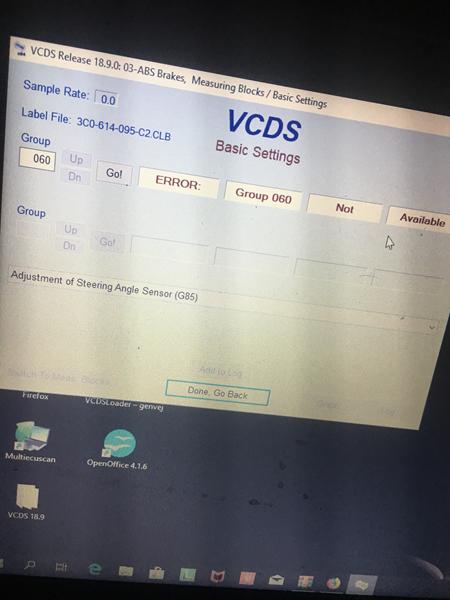 Problem med vcds og Passat