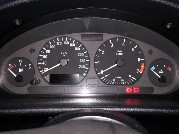 Bmw e36 speedometer