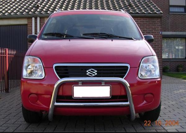 kængurugitter på suzuki wagon :D