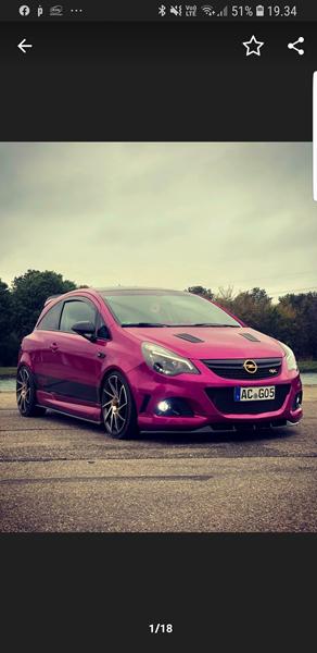 Opel Corca turbo/ Opc motor