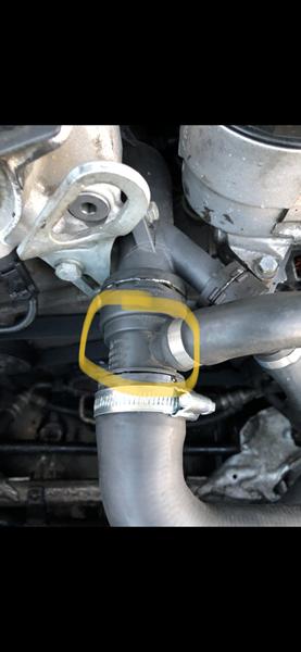 Kølerflange Bmw E90 318i årgang 2006