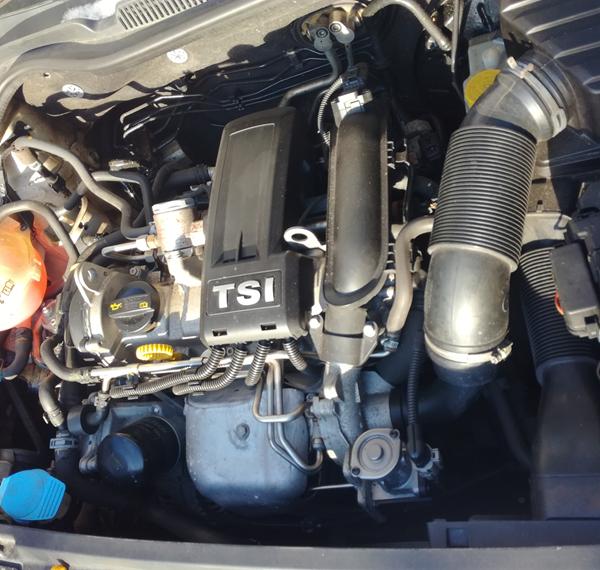 Ny termostat på VW Polo 6r 1,2 tsi årg. 2014