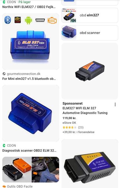 OBD ELM scanner - hvilken .??