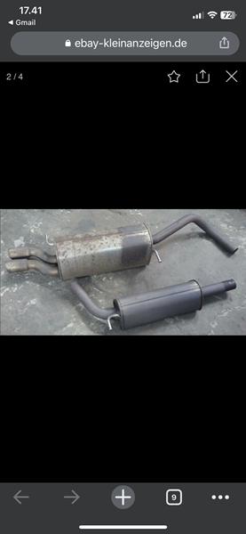 Udstødning fra 1.4 tsi på 1.6 tdi