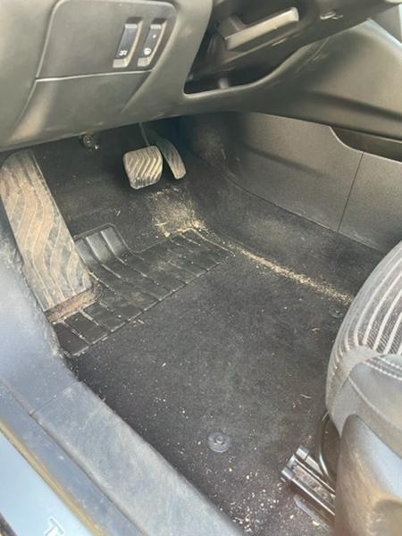 Vandlæk på førersiden