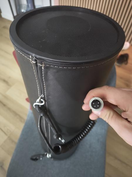 Gammel boks i ny bil 