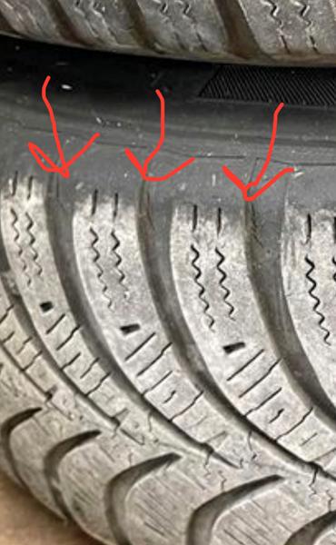 Små revner i vinterdæk