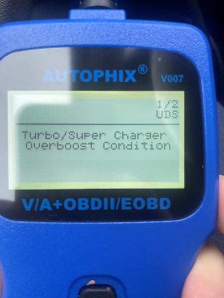 Audi a4 overboost 