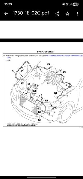 Air condition suge slange til 1 Gen Mazda 6 (2006)