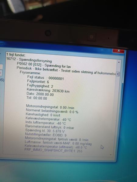 seat altea xl fejl kode