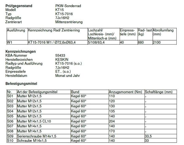 Huldiameter / centerhul