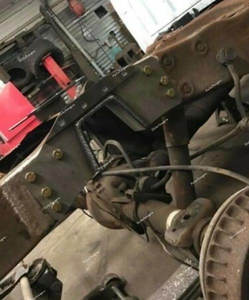 Modificering af ramme på US bil