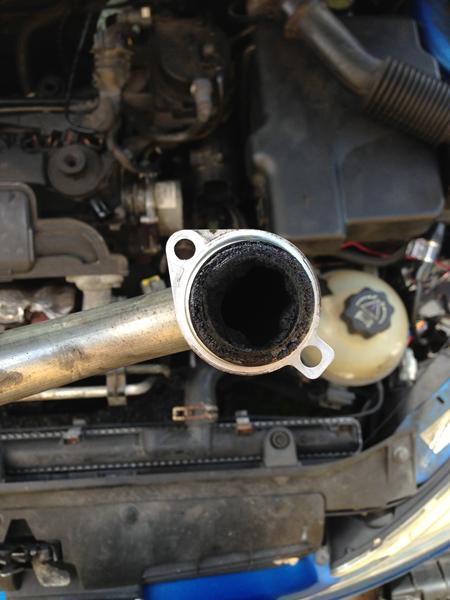 Rensning af EGR på 1,4 HDI Peugeot 206