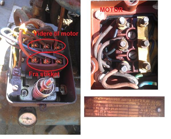 Elkyndig søges, 380 volt kompressor 3 eller 2 faser?