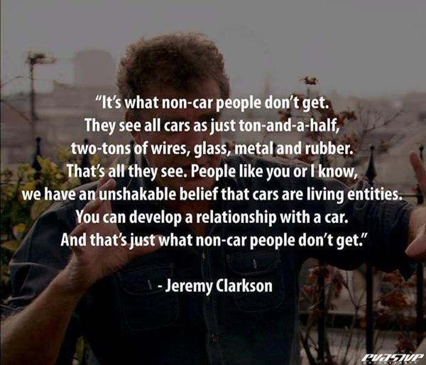 Jeremy Clarkson citat. 
