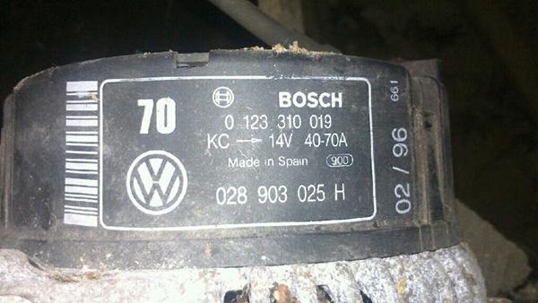 Generator Golf Mk4 1.6 99'