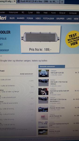 intercooler biltema 189 kr hvor ?